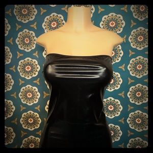 Tube tops Plather top/dress